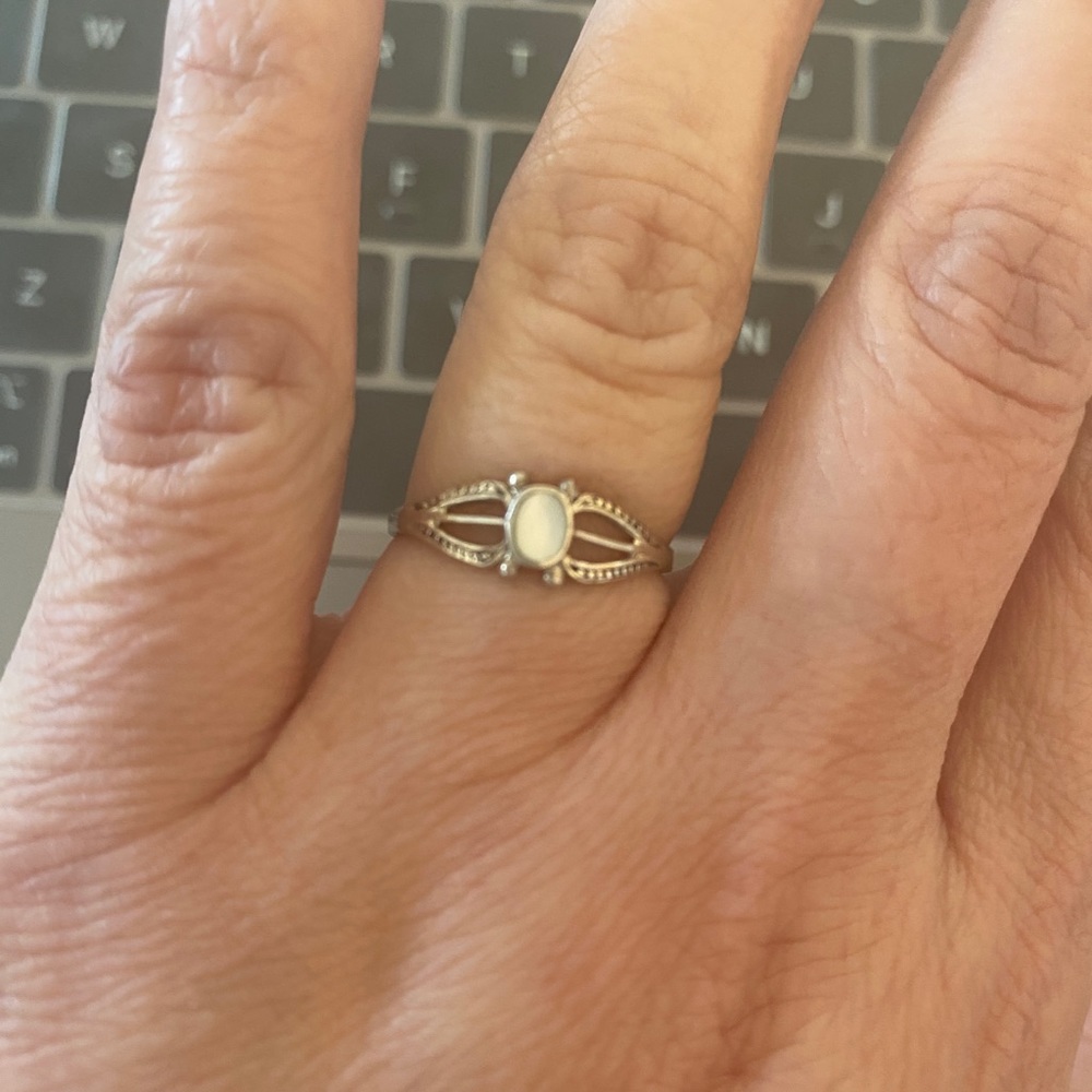 Sterling silver ring